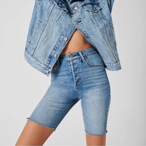 Aritzia Denim Forum The Yoko Bermuda Short